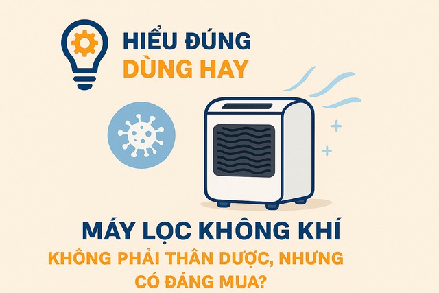 Máy lọc không khí: Không phải thần dược, nhưng có đáng mua? - Ảnh 1.