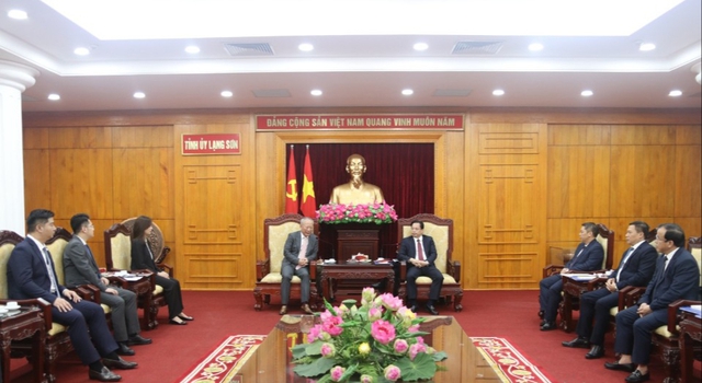 Tập đoàn xây dựng hàng đầu ở Trung Quốc của ông Nghiêm Giới Hòa muốn đặt trụ sở, hợp tác đầu tư loạt dự án “khủng” tại tỉnh Lạng Sơn- Ảnh 1. Tập đoàn xây dựng hàng đầu ở Trung Quốc của ông Nghiêm Giới Hòa muốn đặt trụ sở, hợp tác đầu tư loạt dự án “khủng” tại tỉnh Lạng Sơn- Ảnh 1.