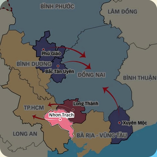 Từ vùng đất hoang sơ, thị trường Nhơn Trạch (Đồng Nai) hiện nay ra sao? - Ảnh 1.