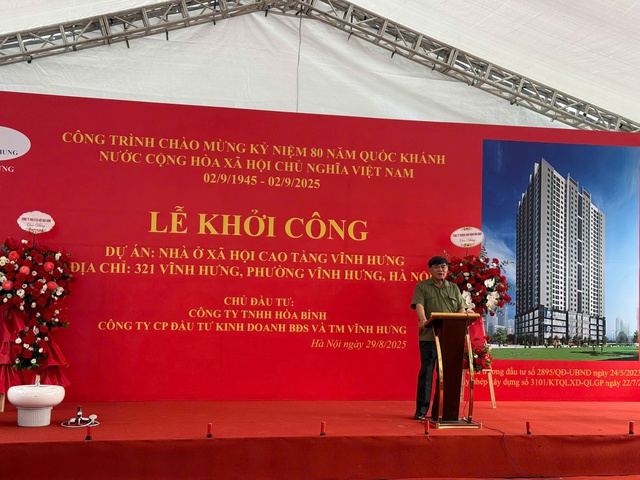 Đại gia “Đường bia” khởi công dự án nhà ở xã hội đầu tiên tại quận trung tâm Hà Nội có thang máy Mitsubishi, vòi Toto mạ vàng - Ảnh 2.