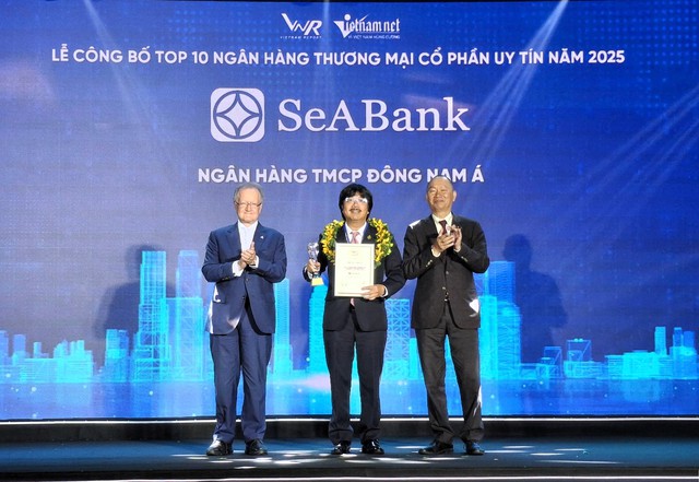 Top 10 Ngân hàng thương mại tư nhân uy tín tiếp tục gọi tên SeABank- Ảnh 1. Top 10 Ngân hàng thương mại tư nhân uy tín tiếp tục gọi tên SeABank- Ảnh 1.