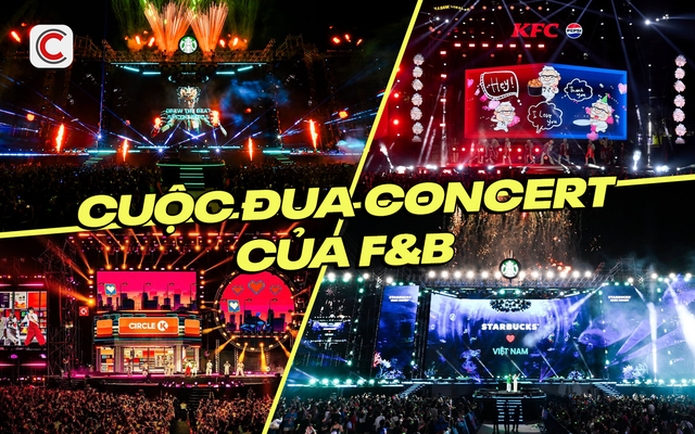 Các thương hiệu F&B được gì khi bước chân vào đường đua tổ chức concert? - Ảnh 1.