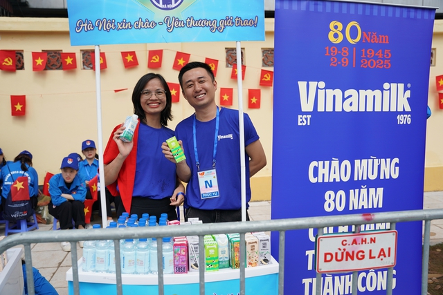 Gần 1 triệu sản phẩm Vinamilk tiếp sức cho đại lễ kỷ niệm 80 năm Quốc khánh 2/9 - Ảnh 1.