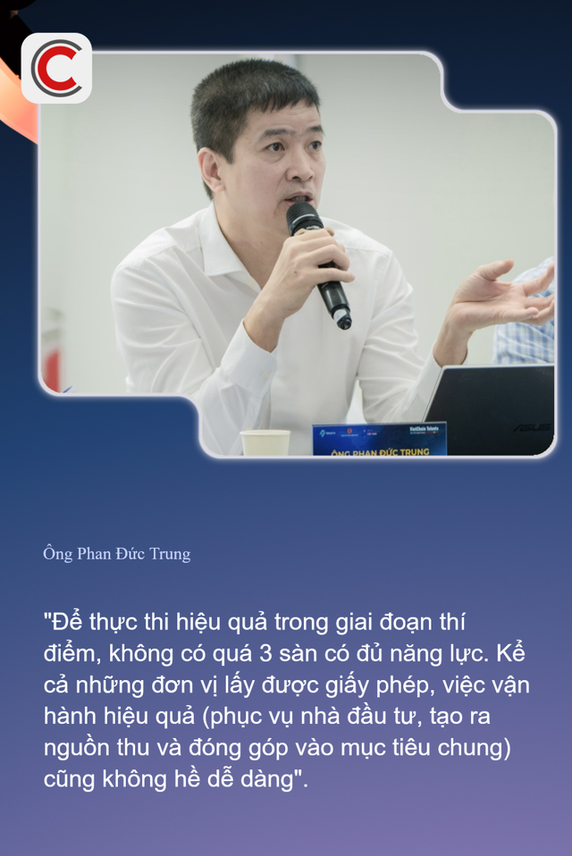 Chủ tịch Phan Đức Trung: Không có quá 3 sàn tiền số có đủ năng lực vận hành ở giai đoạn thí điểm - Ảnh 3.