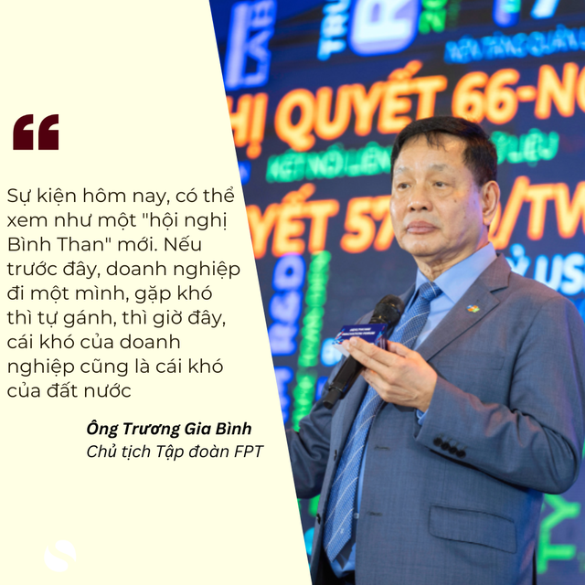 Chủ tịch FPT Trương Gia Bình: "Đã đến lúc công – tư kiến quốc, cùng gánh trách nhiệm phát triển kinh tế' - Ảnh 2.