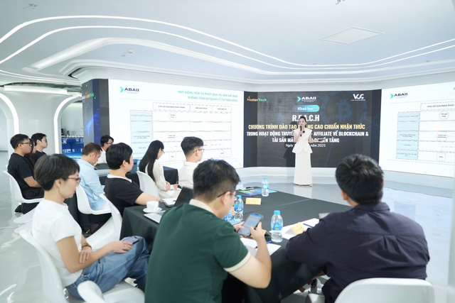 Lần đầu tiên tại Việt Nam: KOL, cộng đồng affiliate được đào tạo về tài sản mã hóa - Ảnh 1.