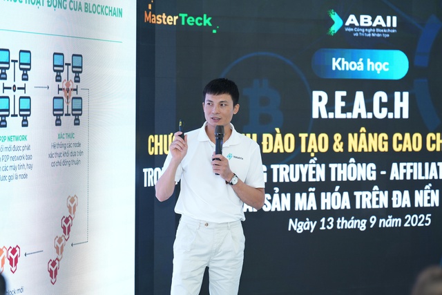 Lần đầu tiên tại Việt Nam: KOL, cộng đồng affiliate được đào tạo về tài sản mã hóa - Ảnh 3.