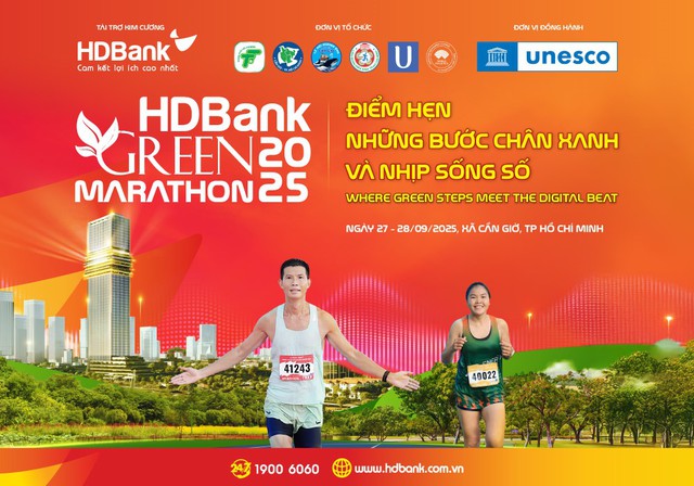 HDBank Green Marathon 2025 - Điểm hẹn của những bước chân xanh và nhịp sống số - Ảnh 1.