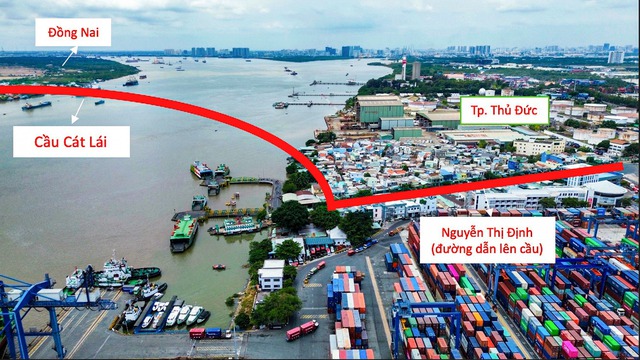 Người dân Đồng Nai, TP.HCM sắp đón tin vui: Cây cầu Cát Lái 18.800 tỷ đồng, dài hơn 11 km sẽ được khởi công vào năm 2026- Ảnh 1. Người dân Đồng Nai, TP.HCM sắp đón tin vui: Cây cầu Cát Lái 18.800 tỷ đồng, dài hơn 11 km sẽ được khởi công vào năm 2026- Ảnh 1.