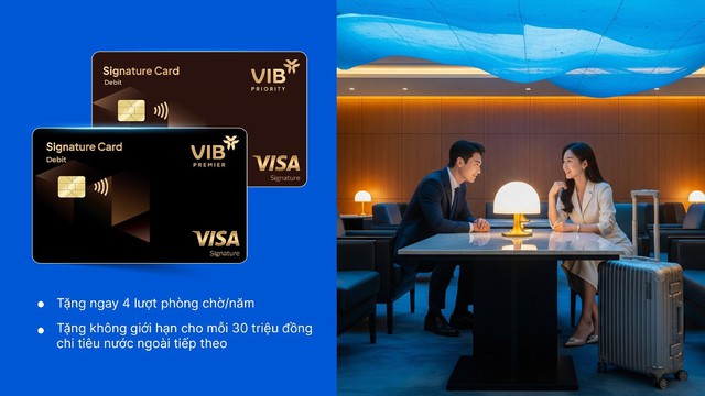 Khám phá đặc quyền sử dụng phòng chờ sân bay không giới hạn với thẻ VIB - Ảnh 3.