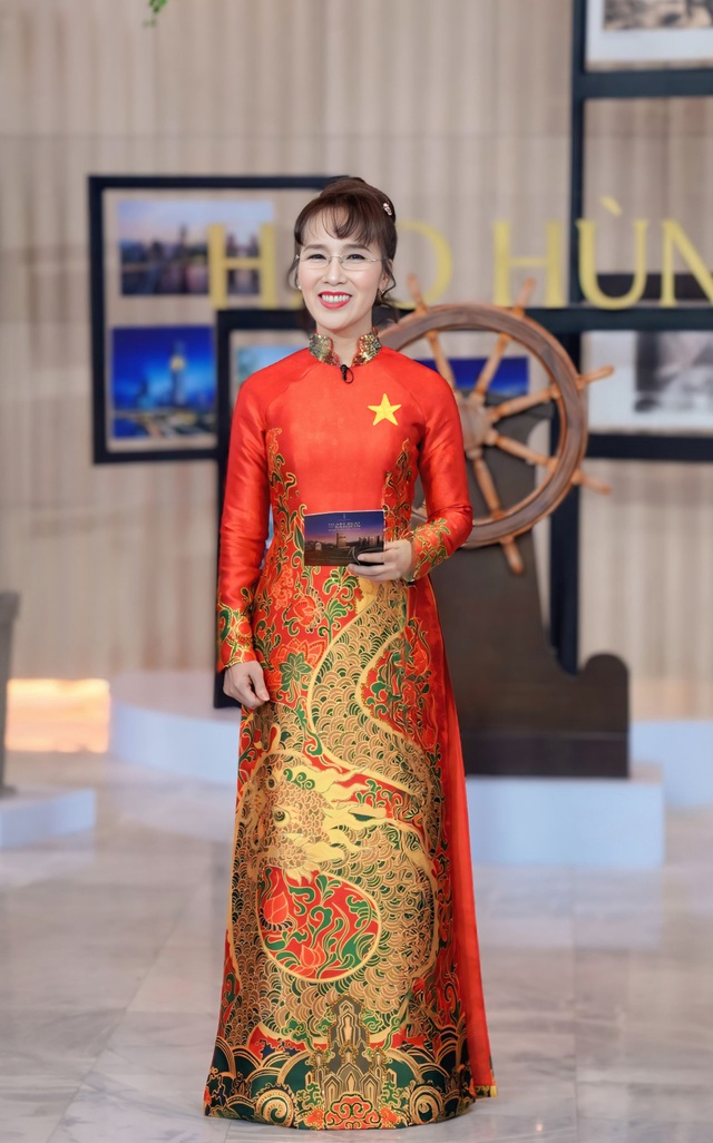 Tiến sỹ Nguyễn Thị Phương Thảo phát biểu tại Đại lễ khánh thành, khởi công 80 dự án tiêu biểu trên cả nước chào mừng 80 năm Quốc khánh - Ảnh 2.