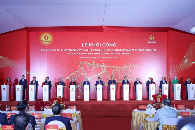Chính thức: Tập đoàn Vingroup khởi công 2 đại dự án trị giá 182.000 tỷ tại Hải Phòng - Ảnh 1.