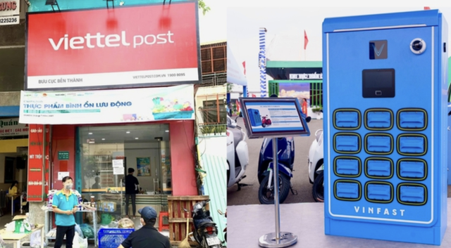Hai tuần mở rộng thần tốc, V-Green của tỷ phú Phạm Nhật Vượng hợp tác với loạt “ông lớn” Viettel Post, Thế giới di dộng, PNJ đặt thêm trên 4.500 trạm sạc, tủ đổi pin trên toàn quốc  - Ảnh 1.