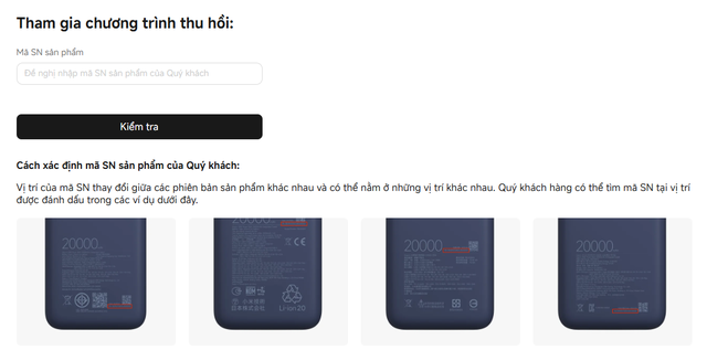 Pin sạc dự phòng Xiaomi bị thu hồi tại Việt Nam do có nguy cơ gây ra cháy nổ- Ảnh 3.