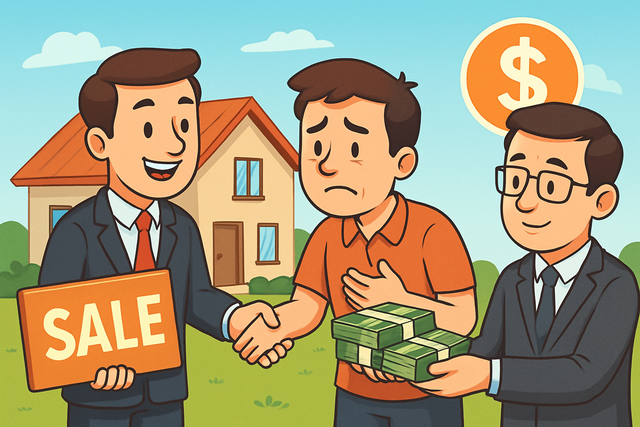 Bán căn nhà đất được 5,4 tỷ đồng, chủ nhà phải trả phí môi giới 120 triệu đồng: "Lúc đưa tiền tiếc đứt ruột, nhưng đó cũng là phần phí môi giới đáng được hưởng" - Ảnh 2.