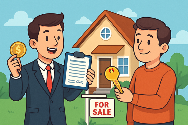 Bán căn nhà đất được 5,4 tỷ đồng, chủ nhà phải trả phí môi giới 120 triệu đồng: "Lúc đưa tiền tiếc đứt ruột, nhưng đó cũng là phần phí môi giới đáng được hưởng" - Ảnh 1.