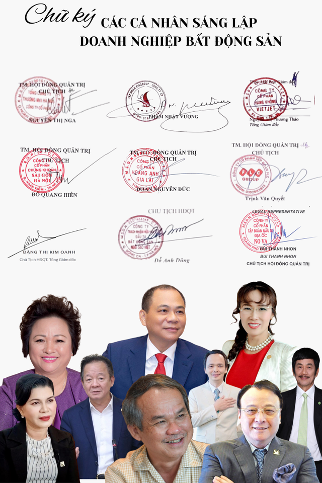 Xem chữ ký "đáng giá nghìn tỷ" của Tỷ phú Phạm Nhật Vượng cùng ông Trịnh Văn Quyết, Đỗ Anh Dũng và Bầu Hiển - Ảnh 2.