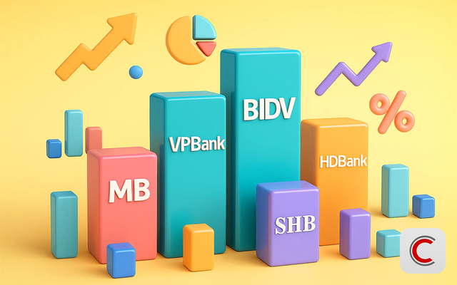 Xếp hạng trích lập dự phòng ngân hàng: BIDV tốn hơn 6.000 tỷ trong quý 2, SHB và Sacombank tăng mạnh nhất, VietinBank gây bất ngờ lớn - Ảnh 1.
