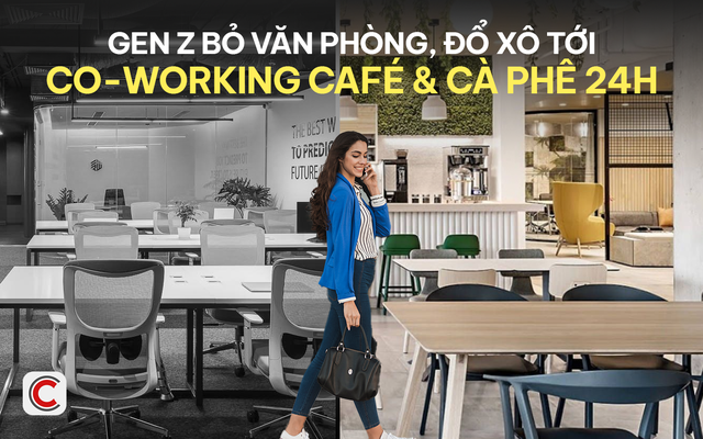 Gen Z bỏ văn phòng, đổ xô tới Co-working Café và cà phê 24h, chuyên gia F&B khẳng định đây là “cửa sáng” cho quán cà phê mở chuỗi - Ảnh 1.