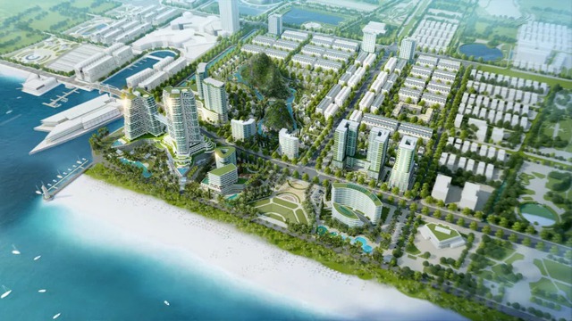 TAND tỉnh Quảng Ninh mở thủ tục phá sản với chủ đầu tư dự án Ocean Park 41ha ở Vân Đồn - Ảnh 1.