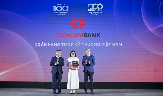Techcombank là ngân hàng tư nhân nộp ngân sách nhiều nhất Việt Nam ba năm liên tiếp - Ảnh 1.
