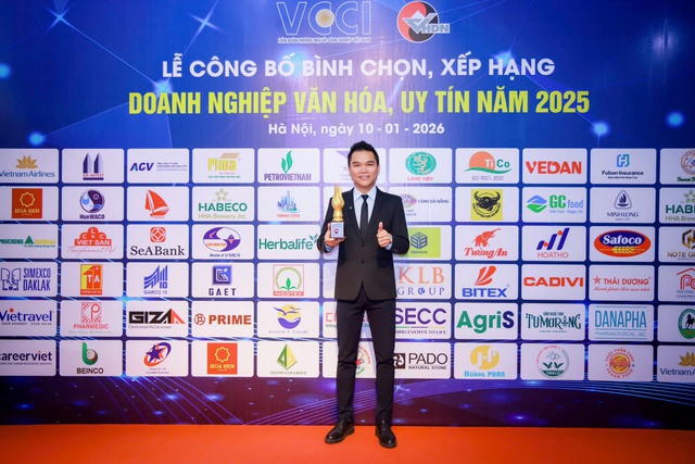 Herbalife Việt Nam được vinh danh là “Doanh Nghiệp Văn Hóa, Uy Tín” năm 2025 bởi VCCI - Ảnh 1.