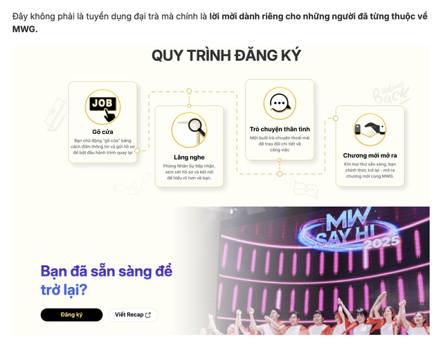 Thế Giới Di Động tuyển dụng hơn 1.500 nhân sự cũ sau giai đoạn thu hẹp quy mô - Ảnh 2.