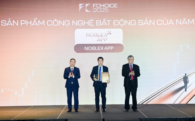 NOBLEX APP được vinh danh "Sản phẩm Công nghệ Bất động sản của năm" tại FChoice 2025 - Ảnh 3.