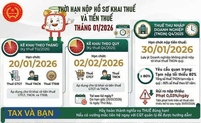 Thuế TP.HCM thông báo nóng- Ảnh 1.