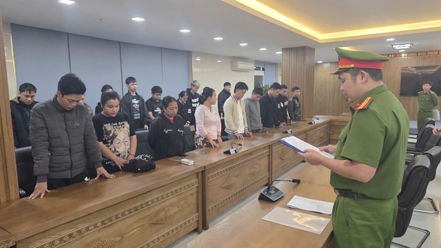 Phá chuyên án mua bán trái phép tài khoản ngân hàng liên quan đường dây lừa đảo ở Campuchia - Ảnh 1.