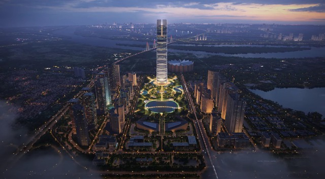 Sau 5 tháng khởi công, Tập đoàn DELTA chính thức nhập cuộc thi công hạ tầng cho siêu dự án 4,2 tỷ USD của Tập đoàn BRG và Sumitomo có tòa tháp cao kỷ lục Việt Nam - Ảnh 2.