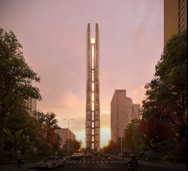 Sau 5 tháng khởi công, Tập đoàn DELTA chính thức nhập cuộc thi công hạ tầng cho siêu dự án 4,2 tỷ USD của Tập đoàn BRG và Sumitomo có tòa tháp cao kỷ lục Việt Nam - Ảnh 1.