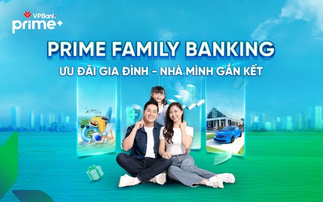 Prime Family Banking - Giải pháp tài chính đồng hành cùng gia đình hiện đại - Ảnh 1.