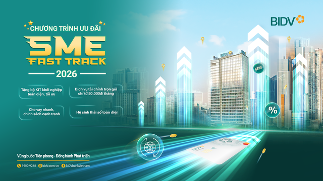 Đón năm "Mã" cùng ưu đãi siêu đã từ BIDV SME Fast Track 2026 - Ảnh 1.