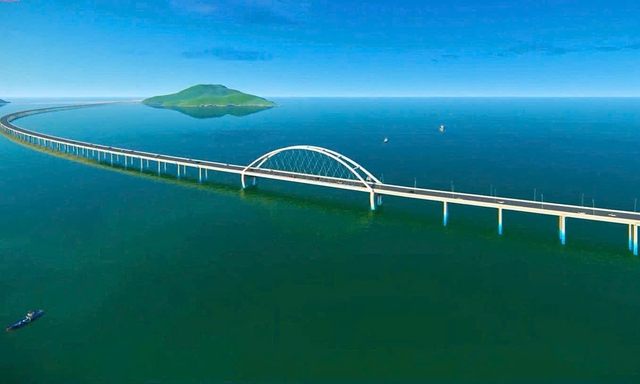 Cầu vượt biển hơn 18km, dài nhất Đông Nam Á của Việt Nam có chuyển biến mới

- Ảnh 1.