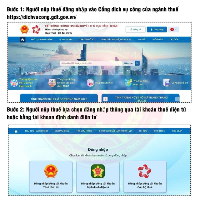 Người nộp thuế lưu ý: Cơ quan thuế hướng dẫn cách quyết toán thuế TNCN ngay tại nhà   - Ảnh 1.