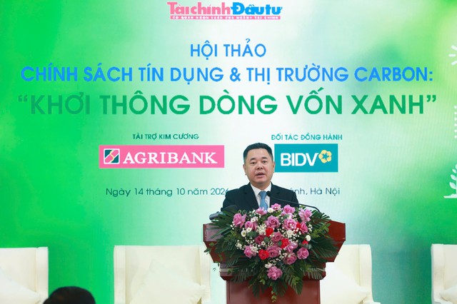 Phó Thống đốc NHNN: Thị trường carbon có thể giúp doanh nghiệp giảm phụ thuộc vào vốn ngân hàng - Ảnh 1.