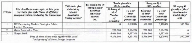 Nhóm nhà đầu tư nước ngoài trở lại ghế cổ đông lớn tại TNG - Ảnh 1.