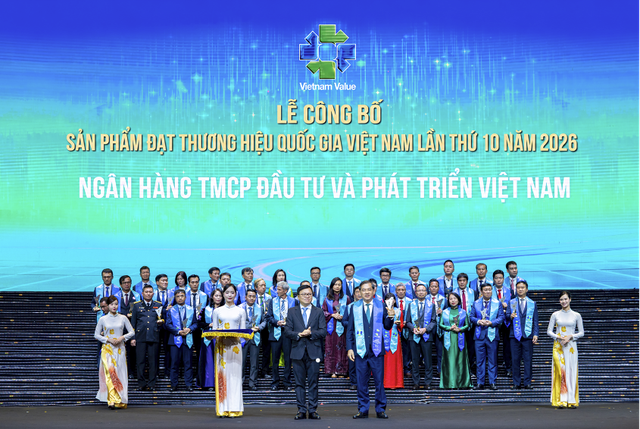 BIDV khẳng định vị thế ‘Thương hiệu quốc gia’  - Ảnh 1.