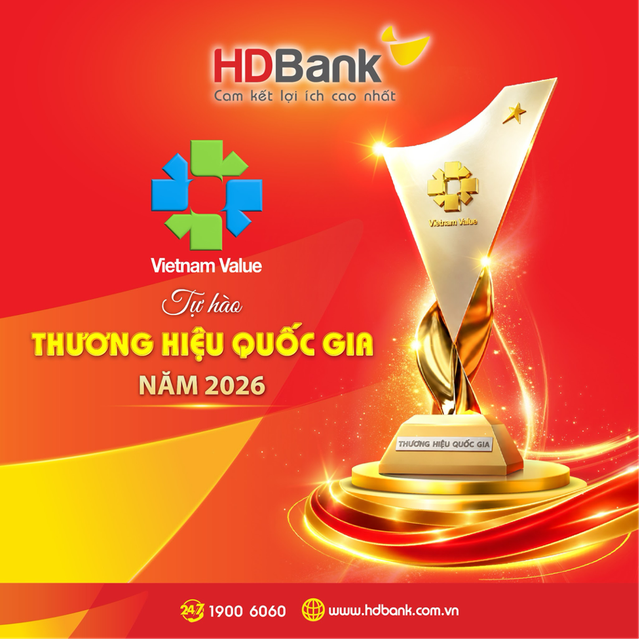 HDBANK tiếp tục khẳng định vị thế Thương hiệu Quốc gia - Ảnh 3.