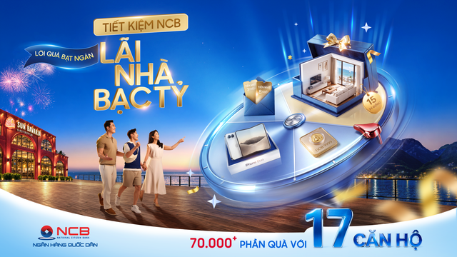 Gửi tiết kiệm, "lãi' nhà sang: NCB tặng khách hàng bất động sản tổng trị giá 65 tỷ đồng trong chưa đầy một tháng - Ảnh 6.