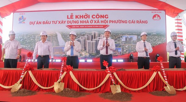Doanh nghiệp 7 'tháng tuổi' tại Hà Nội làm khu nhà ở xã hội phường Cái Răng, Cần Thơ - Ảnh 1.