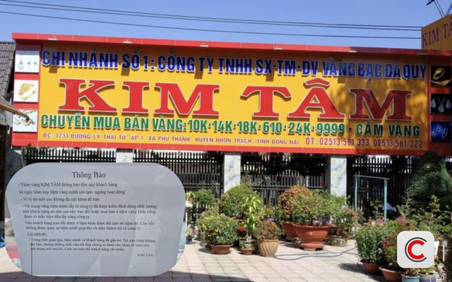 Tiệm vàng 30 năm tuổi ở TP.HCM ngừng hoạt động: Thực hư thông tin ra sao?- Ảnh 1. Tiệm vàng 30 năm tuổi ở TP.HCM ngừng hoạt động: Thực hư thông tin ra sao?- Ảnh 1.