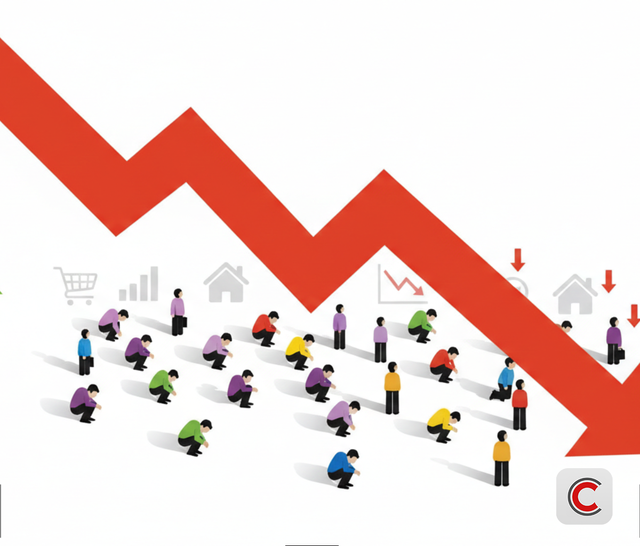 Bản Chất Của Giảm Phát: Khi Giá Đi Xuống Nhưng Sức Mua Và Niềm Tin Cũng Suy Yếu - Ảnh 1.