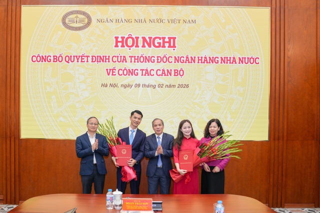Ngân hàng Nhà nước bổ nhiệm nhiều nhân sự cấp cao - Ảnh 1.