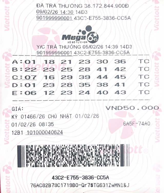 Lại vừa có người trúng Vietlott hơn 42 tỷ đồng tại TP.HCM - Ảnh 2.