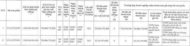 Novaland tiếp tục ‘khất nợ’ gốc, lãi trái phiếu - Ảnh 1.