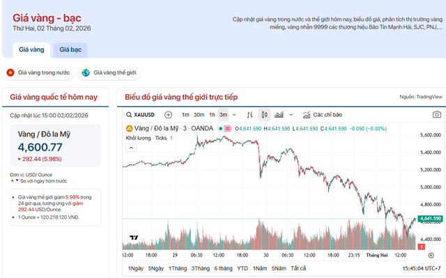 Muốn tra cứu giá vàng - bạc nhanh và chuẩn? Đây là địa chỉ được giới đầu tư theo dõi mỗi ngày - Ảnh 3.