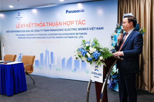Everland Group hợp tác với Panasonic Electric Việt Nam phát triển các dự án bất động sản- Ảnh 1.