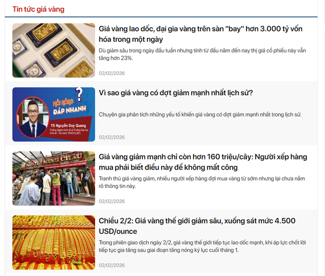 Muốn tra cứu giá vàng - bạc nhanh và chuẩn? Đây là địa chỉ được giới đầu tư theo dõi mỗi ngày - Ảnh 5.